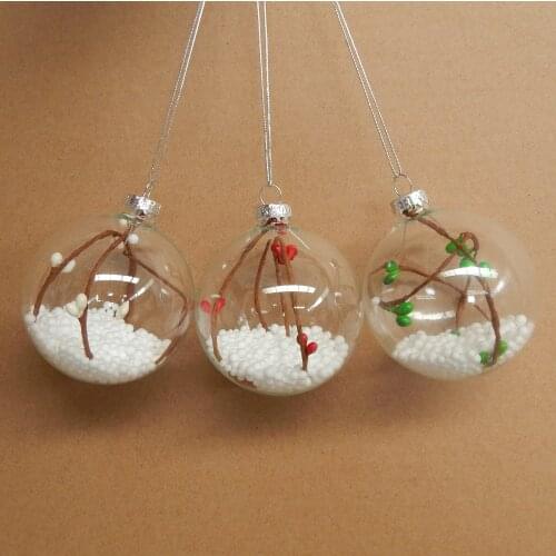 Christmas tree ornament glass ball pendant gift