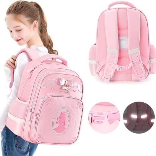 Disney New Style Fashion Schoolbag Waterproof Kids Backpack Boys Girls School Bags Children High Capacity Satchel Students Bags