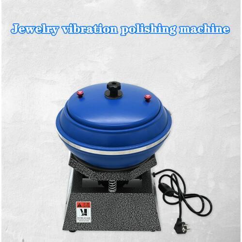 12 inch Jewelry vibration polishing machine For Metal Jewelry Polisher Grinder jewelry Machine Jade Amber Metal Surface Polishe