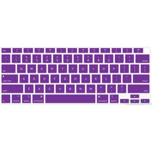 For MacBook Air 13 Inch 2020 2021 with Touch ID MODLE A2179 and A2337 Macbook Air M1 13.3 Silicone Keyboard Skin Cover Protector