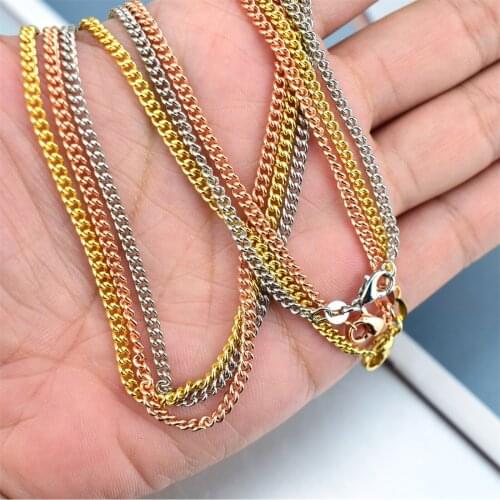 Clavicle Chain Gold Necklace Naked Chain Jewelry Ladies Gift Jewelry Fashion All-match Chain Jewelry