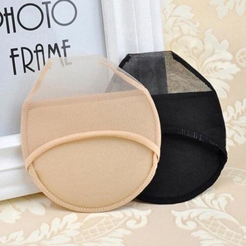 1Pair High Heels Cushions Anti-slip Silicone Dotted Invisible Forefoot Insoles Women Feet Toe Protect High Heel Half Foot Socks