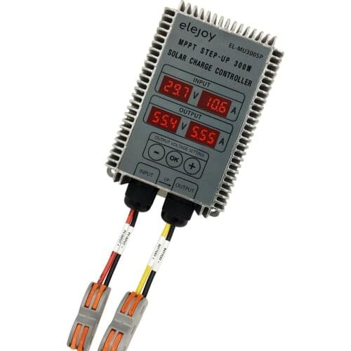 200W Step-up MPPT Real-time Tracking Function LED Solar Power Supplys Battery Recharging Controller 24~85V Output Voltage