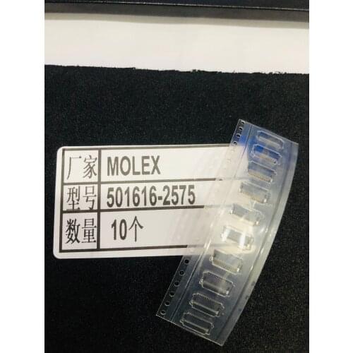 501616-2575 25 Position FPC Connector Contacts, Top 0.012" (0.30mm) Surface Mount, Right Angle