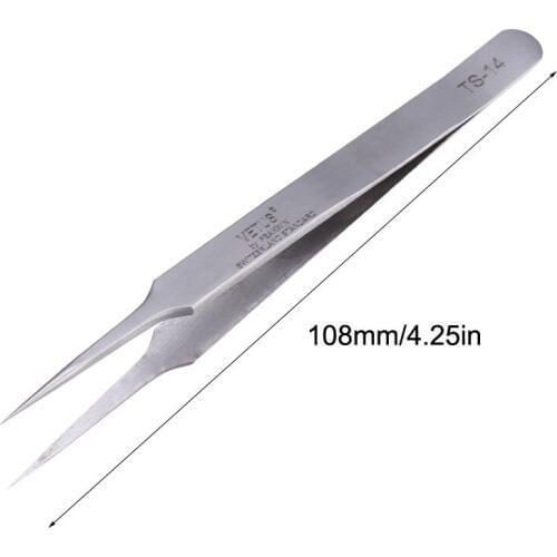 5pcs/lot Vetus Switzerland Tweezers Herramientas Stainless Steel Tweezers Repair Electrician Tools TS-14