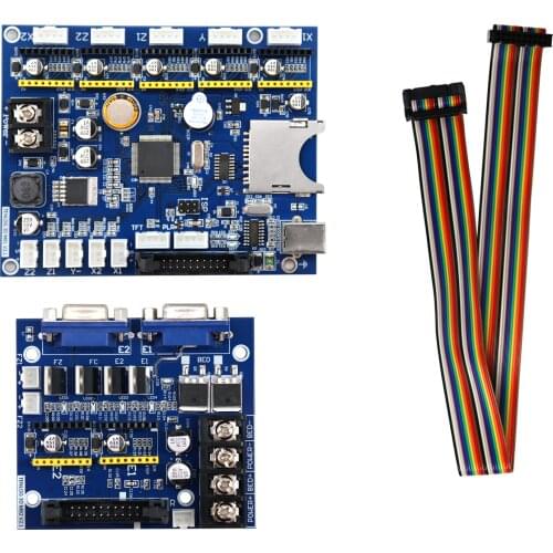 Tenlog DMP 7-axis Motherboard (Version 2) Support TMC2208 and TM2209 Driver Support Touch Screen