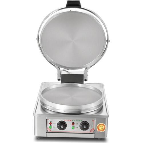 220v 3KW Pancake Machine Double heating Electric Frying Machine For Dumpling Fryer automatic constant temperature