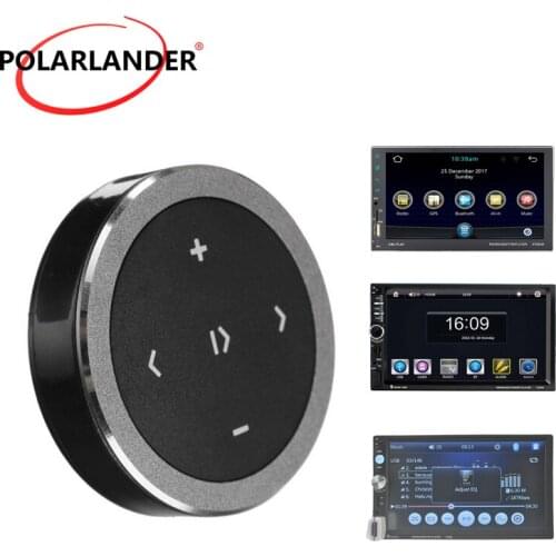 Wireless Bluetooth 3.0 Media Button For iOS/Android Car Styling Music Player Remote Control Start Car Motorcycle Steering Wheel