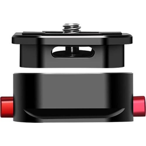 Camfoto Quick Release Set Clamp Mount Plate Install System for DSLR Gopro Action Camera Tripod Adapter