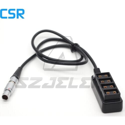 DJI Ronin 2 6pin power TO 4-Port Female Hub Adapter Splitter for ARRI/RED/SONY Camera Power Supply Distributor, fourway splitt