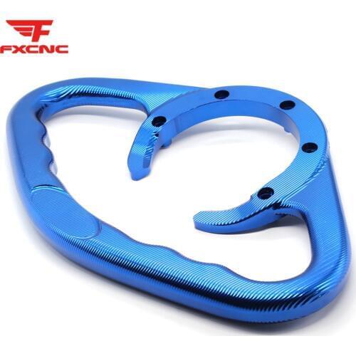FOR DK 125 DK 200 DK 390 CNC Aluminum Motorcycle Passenger Handgrips Fuel Tank Grab Bar Handle Holder