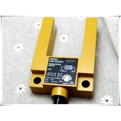 E3S-GS3E4 E3S-GS3B4 Original Genuine New Omron 2M U-Type Photoelectric Switch Sensor