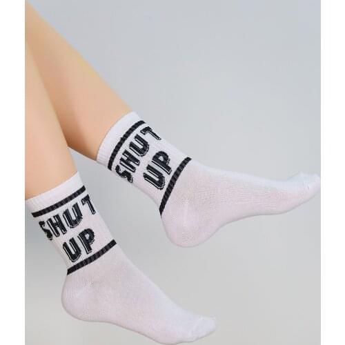 Socket Socks Beyazsiyah - 10106.1114