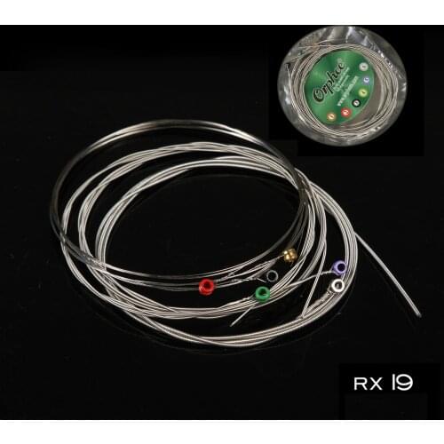 6pcs/Set Orphee RX19 Guitar Strings Set Medium Tension Electric Guitar Strings Professional For Guitar Musical Instruments