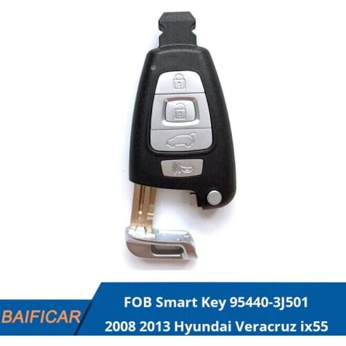 Baificar Brand New Genuine FOB Smart Key with Blanking 95440-3J501, 81996-2B020 For 2008 2013 Hyundai Veracruz ix55