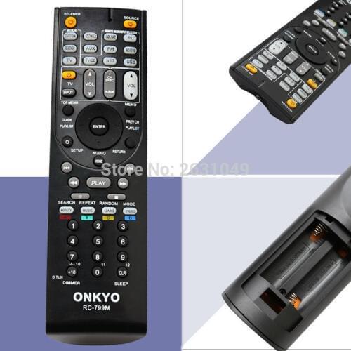 Suitable for onkyo RC-799M AV HT-R391 HT-R558 HT-R590 HT-R591 HT-S5500 RC-834M RC-738M RC-812M RC-801M RC-803M remote control