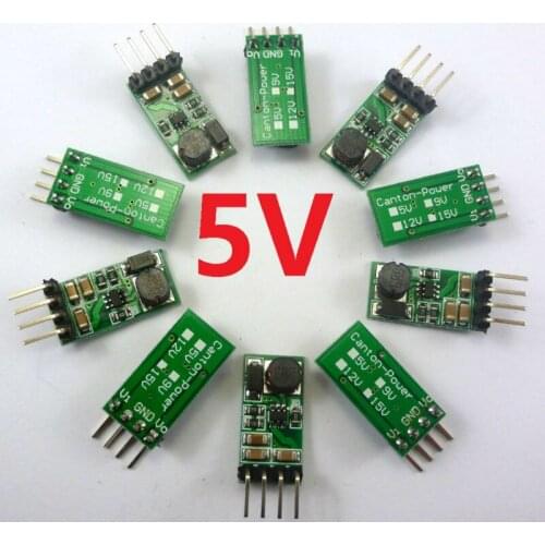 10x 3V 3.3V 3.7V 4.2V to 5V dc-dc step up boost converter for 18650 power bank 3d printer banana pi LED OLED LCD