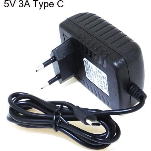 Raspberry Pi 4 USB Type C Power Adapter USB C Oplader 100-240 V EU VS UK AU plug Voeding voor Raspberry Pi 4 Model B