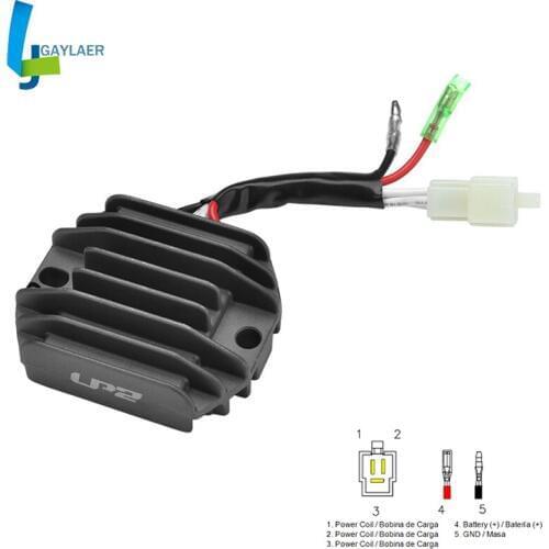 Motorcycle Voltage Regulator Rectifier for Yamaha YFB 250 Timberwolf YFM 350 Big Bear YFM 400 Kodiak YFM 600 Grizzly