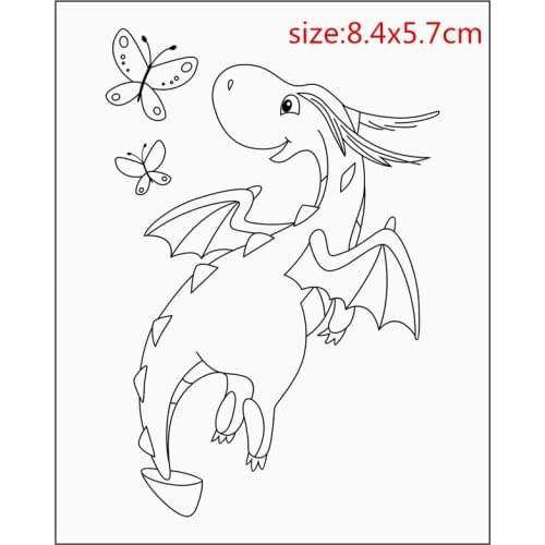 Rubber Silicone Clear Stamps for Scrapbooking Tampons Transparents Seal Background Stamp Card painting Making Diy beer