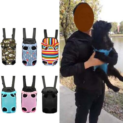 New Pet Dog Carrier Backpack Mesh Breathable Backpack Camouflage Outdoor Travel Products Shoulder Handle Bags For Small Dog Cat