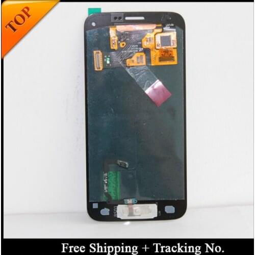 Free Shipping Tracking No. 100% tested For Samsung S5 mini LCD G800 Disaplay LCD Screen Touch Digitizer Assembly Home Button