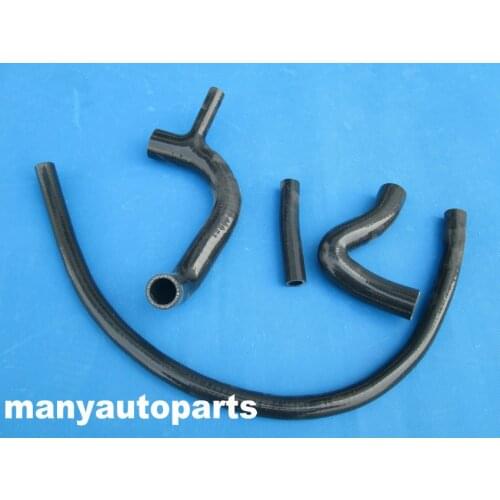 SILICONE RADIATOR HOSE FOR AUSTIN/ROVER MINI COOPER 1275 GT CLUBMAN PRE 1990 BLACK