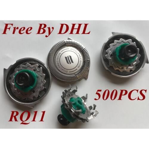 500pcs RQ11 replace head razor blade for philips shaver rq10 rq12 rq32 RQ1150X RQ1160X RQ1180X RQ1185 RQ1190X RQ1110 RQ1150