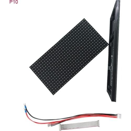 P10 indoor 320x160mm 32x16 pixels SMD3528 1/8 scan RGB P10 full color LED module High quality P3 P4 P5 P6 P8 P10 LED panel