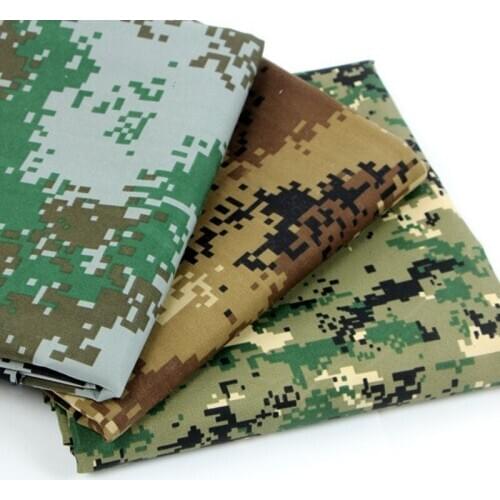 Wide 59" Camouflage Fabric Military Training Suit Tablecloth Material By the Yard