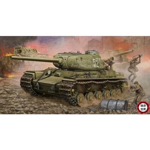 Trumpeter 01569 1/35 Scale Russian Soviet KV-85 Heavy Tank Static Kit Model Toy TH05465-SMT6