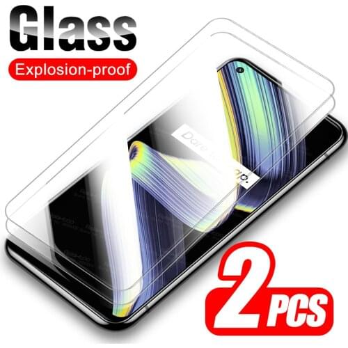 For Realme X7 Max 5G Glass 2pcs Tempered Glass For Oppo Realmy X 7 Max X7Max Screen Protector Armor Cover Phone Protective Film