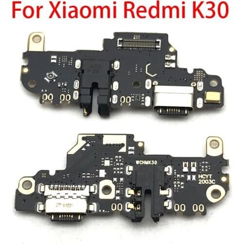 10Pcs, For Pocophone X2 USB Charge Port Jack Dock Connector Charging Board Flex Cable For Xiaomi Redmi K30
