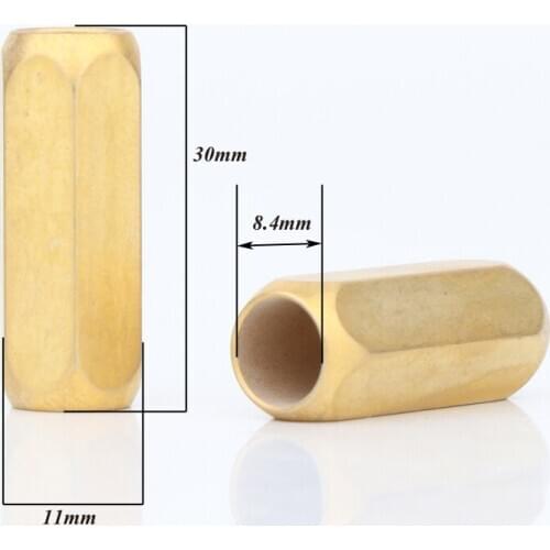 2 Pcs Hi-end Brass cable ring USB Cable hifi RCA Cable Audio DIY Wire Connector Black Speaker cable Wire Pants Boots