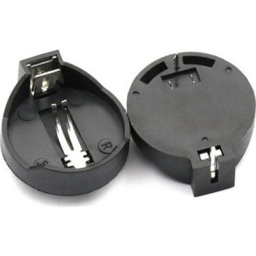 10PCS Battery Button Cell Holder Socket Case CR2032 battery holder 2032