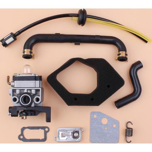 Carburetor Air Filter Fuel Hose Tube Kit Fit Honda GX25 GX25N GX25NT FG110 HHT25S Mini Small Motor Engine Brushcutter Spares