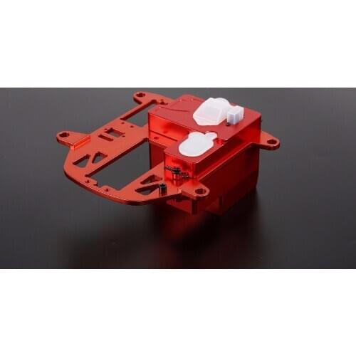 CNC Metal Battery Case for Symmetric Steering Fit for 1/5 HPI ROVAN ROFUN KM GTB TS BAJA 5B 5T 5SC