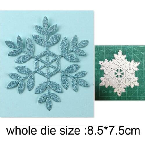 Metal cutting dies cut die mold Snowflake Christmas Decoration Scrapbook paper craft knife mould blade punch stencils dies