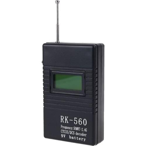 RK560 Portable 50MHz-2.4GHz Handheld Frequency Counter for Walkie Talkie Radio