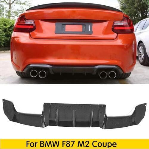 Carbon Fiber Rear Bumper Diffuser Lip for BMW F87 M2 Base Coupe 2-Door 2016-2017