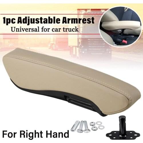 Hand Universal Car RV Bus Adjustable Seat Armrest Handrest Hand Holder Beige for Truck Trailer Caravan Motorhome