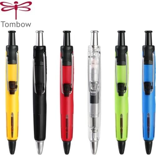 1PCS TOMBOW Black Pressing Ballpoint Pen BC-AP Bullet Ballpoint Pen 0.7mm Multifunction Travel Pen Oil Pen Air Pressure Pen