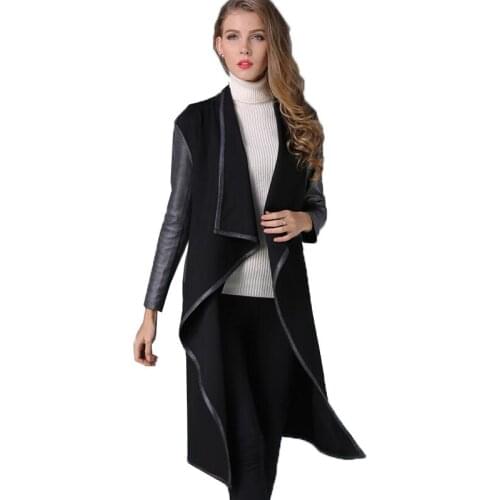 2021 New Women Windbreaker Coats Spring Autumn Thin Female Outerwear Mid-Length Long-Sleeved High-End Ladies Windbreaker Jacket