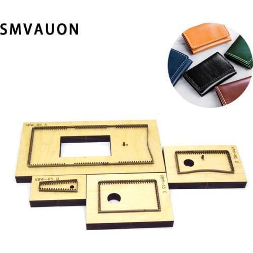 Japan Steel Blade Rule Die Cut Handmade Diy Coin Purse Passport Holder Card Bag Cutting Mold Wood Dies For Leather Crafts