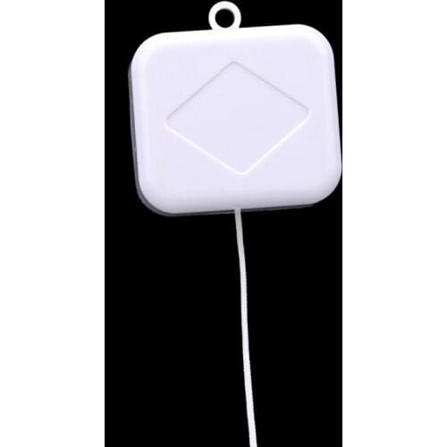 1PC White Plastic Pull String Clockwork Cord Hot Selling Music Box Pull Ring Music Box Baby Infant Kids Bed Bell Rattle Toy Gift