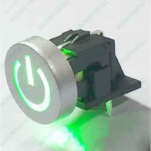 10sets Tact switch with bracket light red/yellow/green/white/blue/horizontal key switch button with round cap bent foot