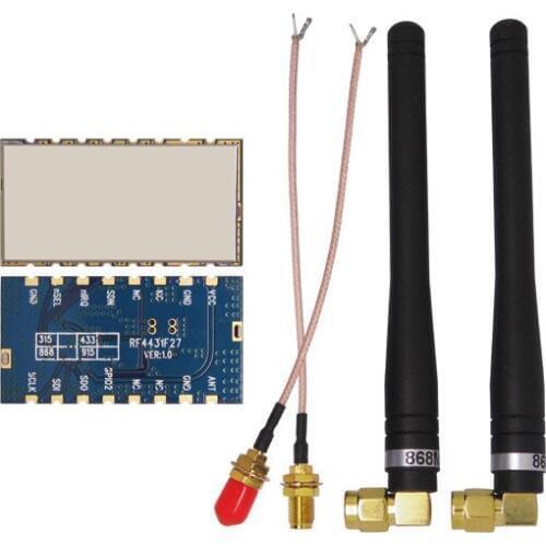 4sets/lot RF4432F27 - long distance 2.5Km 868MHz | 915MHz embedded RF wireless transceiver module for Industrial control