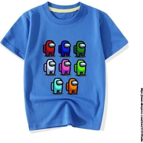 AMONG US Girls' Printed T-Shirts