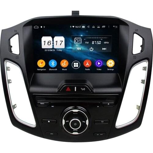Car Multimedia Player For Ford Focus 2012 2013 2014 Android 10.0 Car DVD GPS Navigation Wifi Radio Stereo Intelligent System