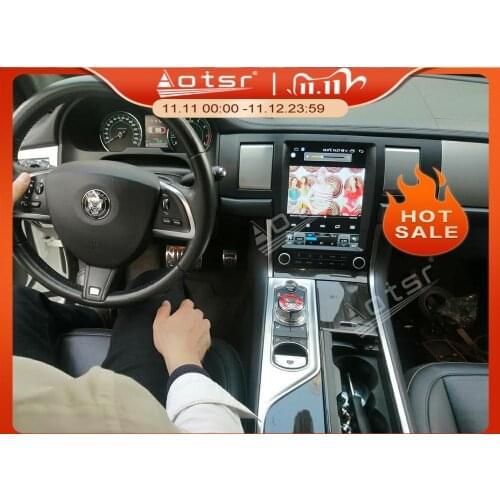 For Jaguar XF 2004 2005 2006 - 2015 Tesla Car Radio GPS Navigation Android Multimedia HD Touch Screen 6GB+128GB Stereo Carplay
